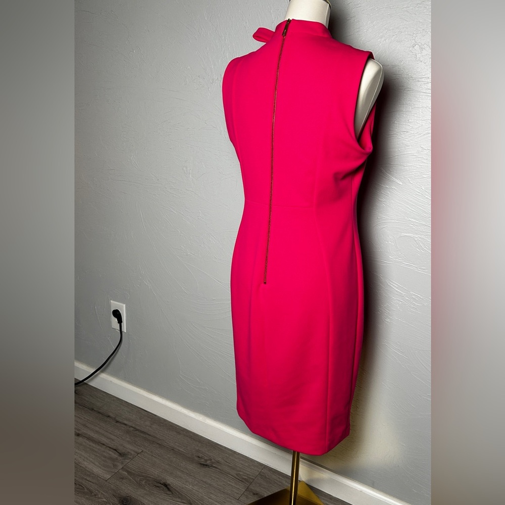 Calvin Klein Fuchsia Midi Dress - Picture 4 of 9
